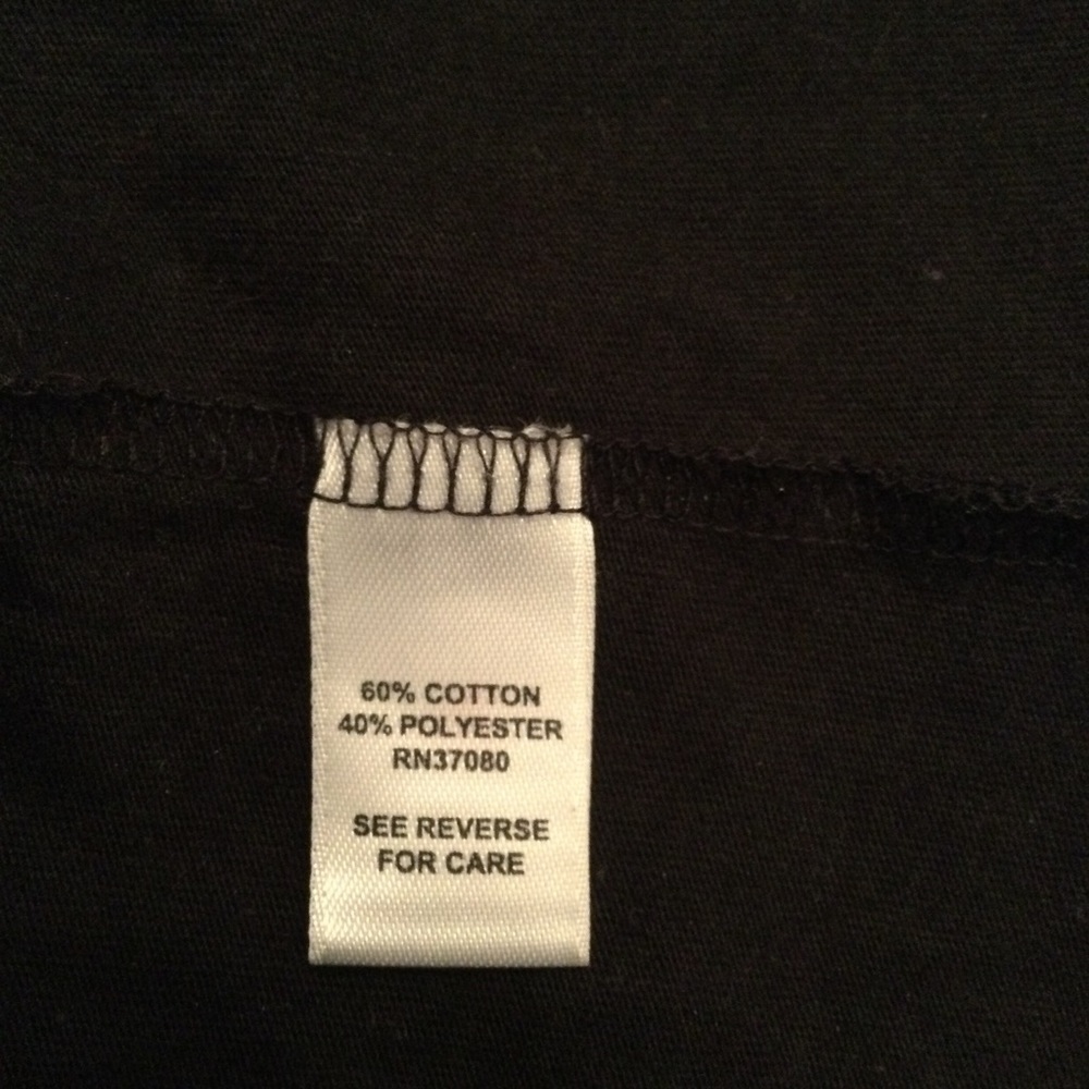 Cato Womens Plus Size Black Top Elastic Sleeve Size 22/24W - Picture 7 of 7